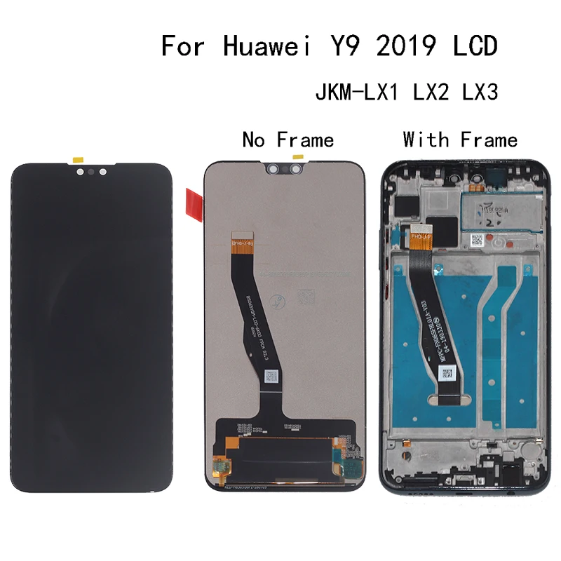 ЖК-дисплей для huawei Y9 JKM-LX1 LX2 LX3 ЖК-дисплей сенсорный экран дигитайзер Замена для телефона Y9 запасные части
