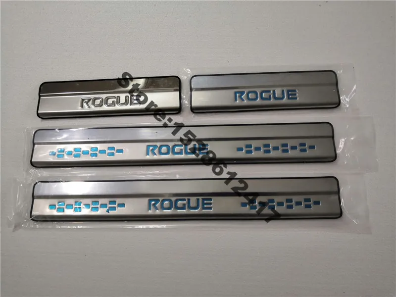 Stainless Steel Door Sill Car Styling For Nissan Rogue X-Trail T32 2014-2019 2020 Pedal Scuff Cover Protector Sticker | Автомобили и