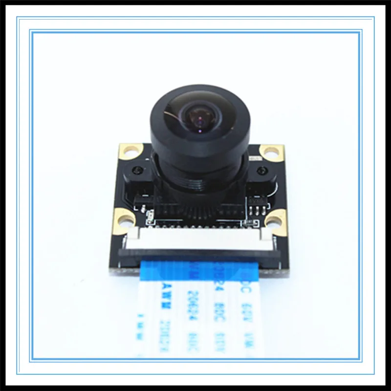 

160 Degree Raspberry Pie Camera 5 Million Fisheye Lens Night Vision Raspberry PI 3/4 Generation Focal Length Adjustable