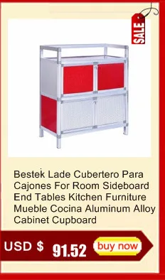 De Jantar Mobiliario Cubertero Para Cajones торцевые столы кухонная мебель Mueble Cocina Meuble буфет алюминиевый сплав шкаф