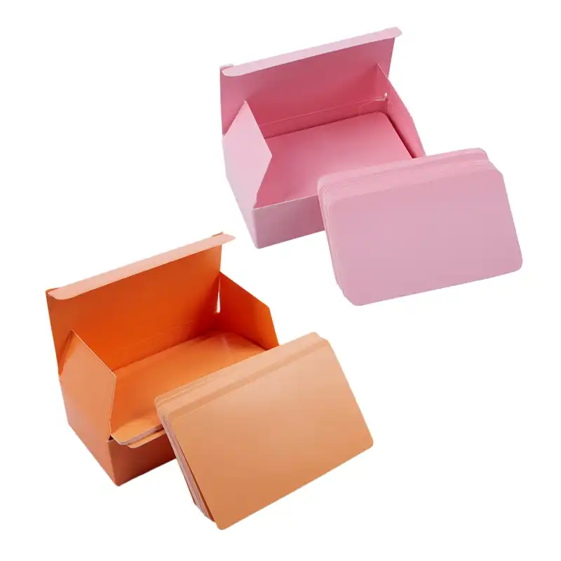 blank handwritten paper message card business thank you cards