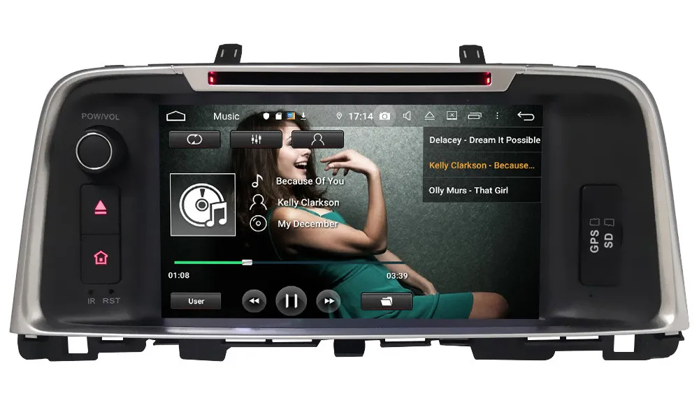 Klyde ips 4G wifi Android 9,0 Восьмиядерный 4 Гб ОЗУ 64 Гб ПЗУ DSP BT автомобильный DVD мультимедийный плеер радио gps для Kia K5 Optima