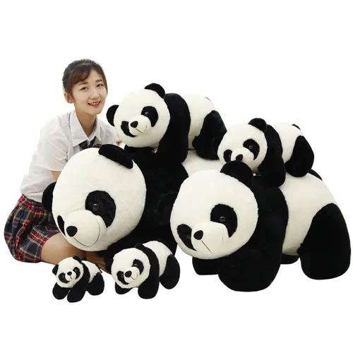 Fancytrader 35'' Giant Stuffed Giant Panda Toy Big Plush Simulation Panda Doll Big Animal Toys Best Gift Home Decoration 90cm (3)