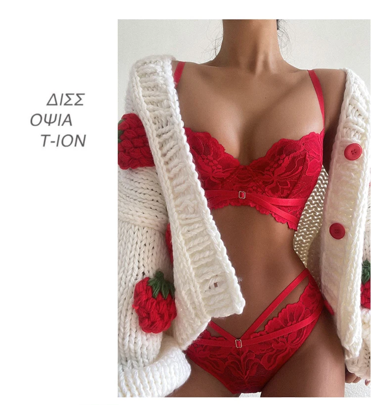 bra and panty CINOON Top High Quality Bra Set Lingerie Push Up Brassiere Lace Embroidery Underwear Set Sexy Ultra-thin Cup For Women underwear ethika set