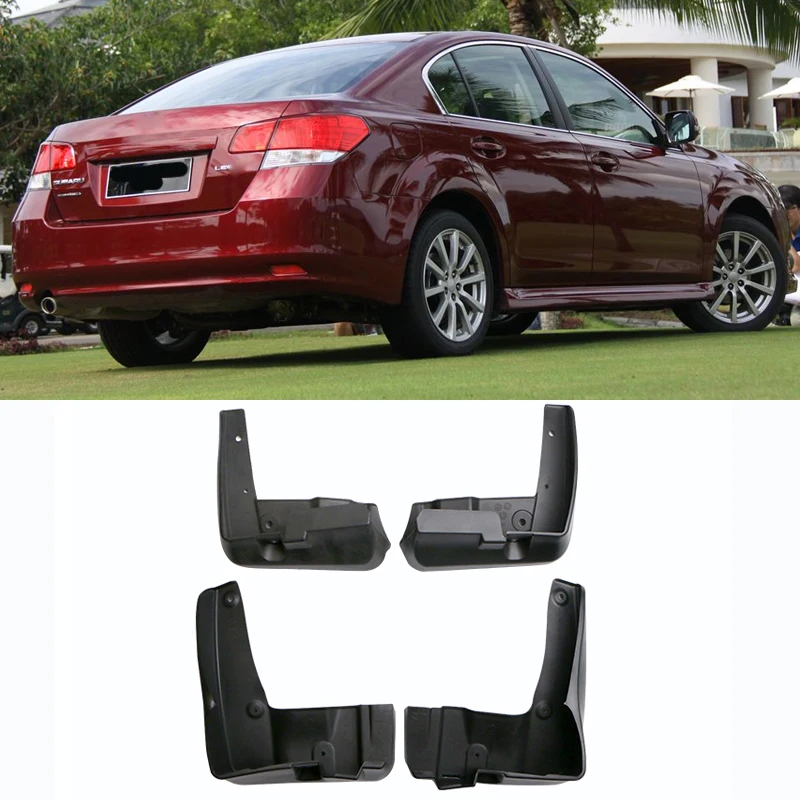 Комплект автомобильных брызговик s для Subaru Legacy седан 2010- брызговики брызговик крыло брызговиков спереди и сзади для укладки волос 2012