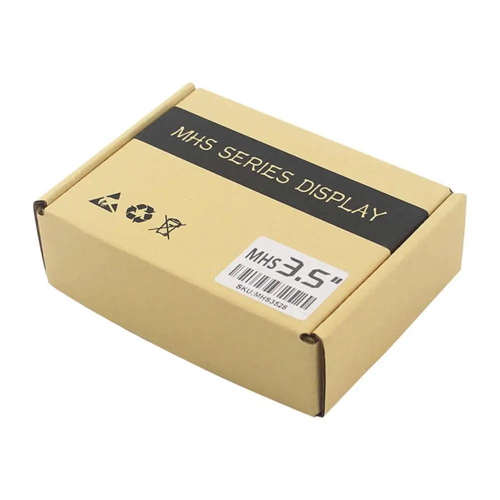 3 5 дюймовый MHS ЖК + Корпус Дисплей сенсорный экран монитор для Raspberry Pi 4B|Мониторы| |