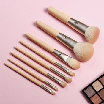 

Miss Gorgeous 8pcs Makeup Brushes Beauty Cosmetic Powder Eye Shadow Blending Eyeliner Eyelash Eyebrow Brushes Make Up Tools Set