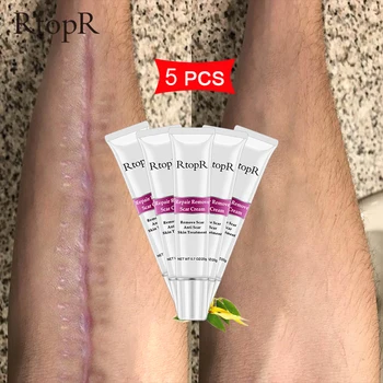 

5PCS/ lot Repair Removes Scar Cream Care Improves Skin Deep Repair Skin Removes Scars Whitening Skin Firming Skin Lifting Gloss