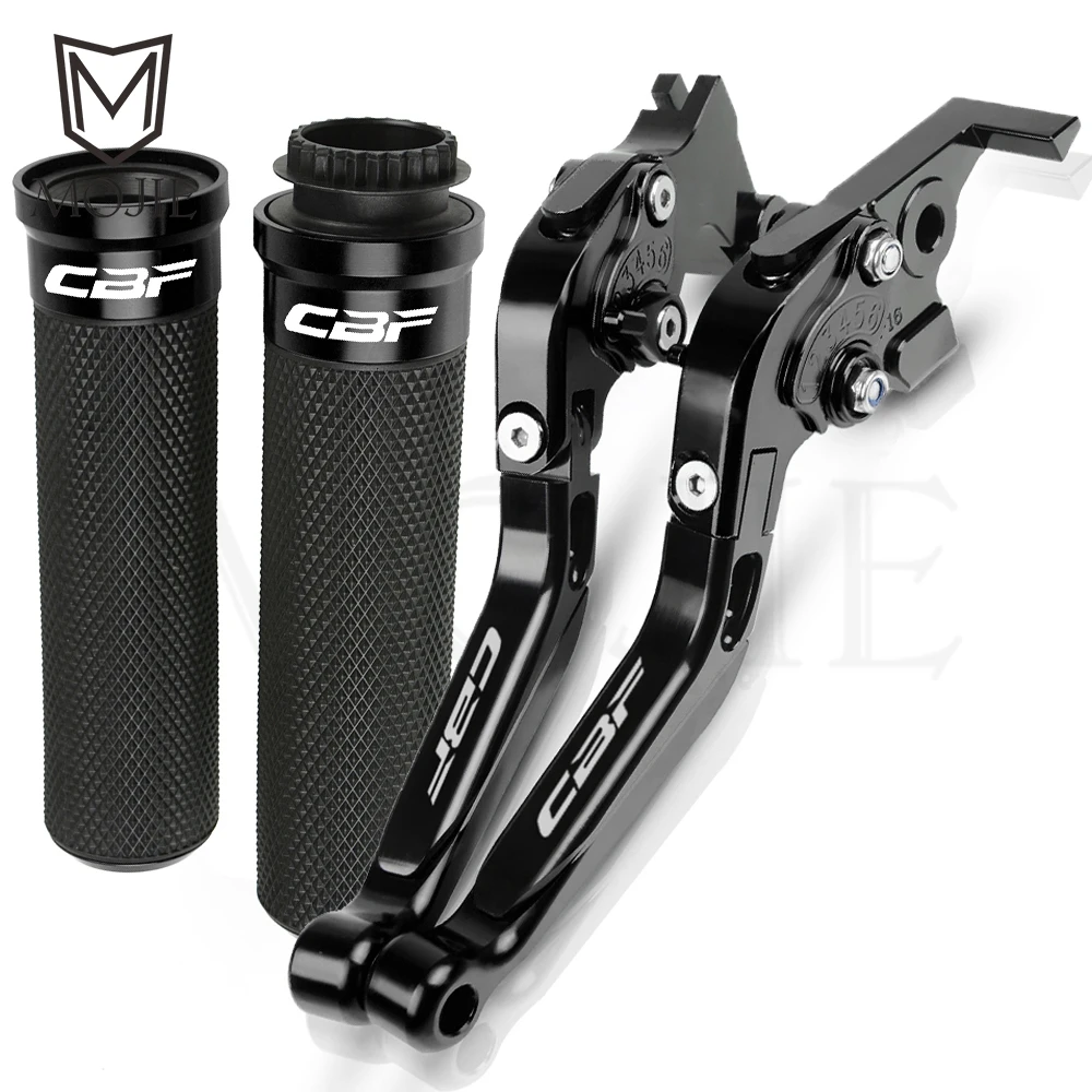 Для Honda CBF600/SA CBF 600 CBF600 SA 2006-2007 2010-2013 аксессуары для мотоциклов ЧПУ Рычаги Тормозная система сцепления руль ручки - Цвет: BK CBF600(SA) 10-13