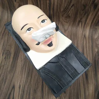 

Creative Easter Stone Portrait Tissue Box Paper Towel Box Novelty Home Decor