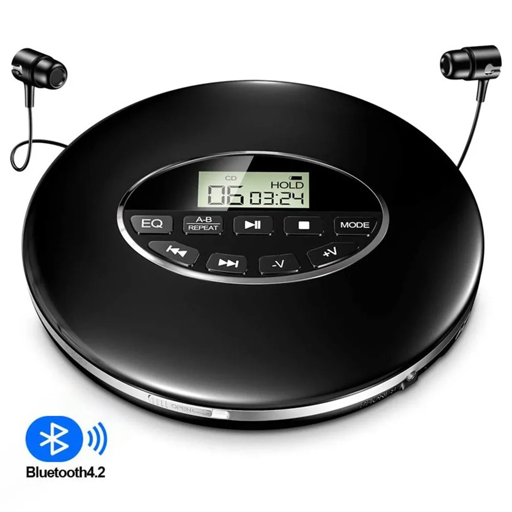 Портативный CD Walkman TF карта Воспроизведение зарядки MP3 диск обучающая машина