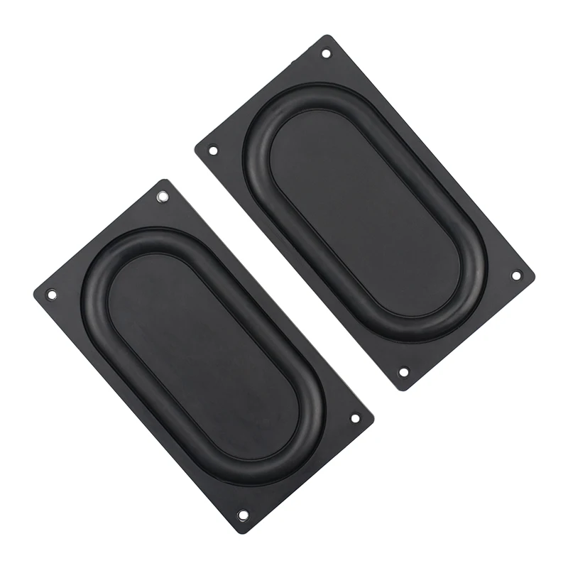 Diafragma do Radiador de Borracha de Baixa Ghxamp Baixo Frequência Polegada 4 Passivo Vibração Filme Novo 2 Pcs 135*75mm 3.5 - Image 2