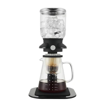 

Drip Coffee Maker With Reusable Stainless Steel Filter Drip Pot Coffee Pot Household Brew Glass Teapot Maker Filter Pots