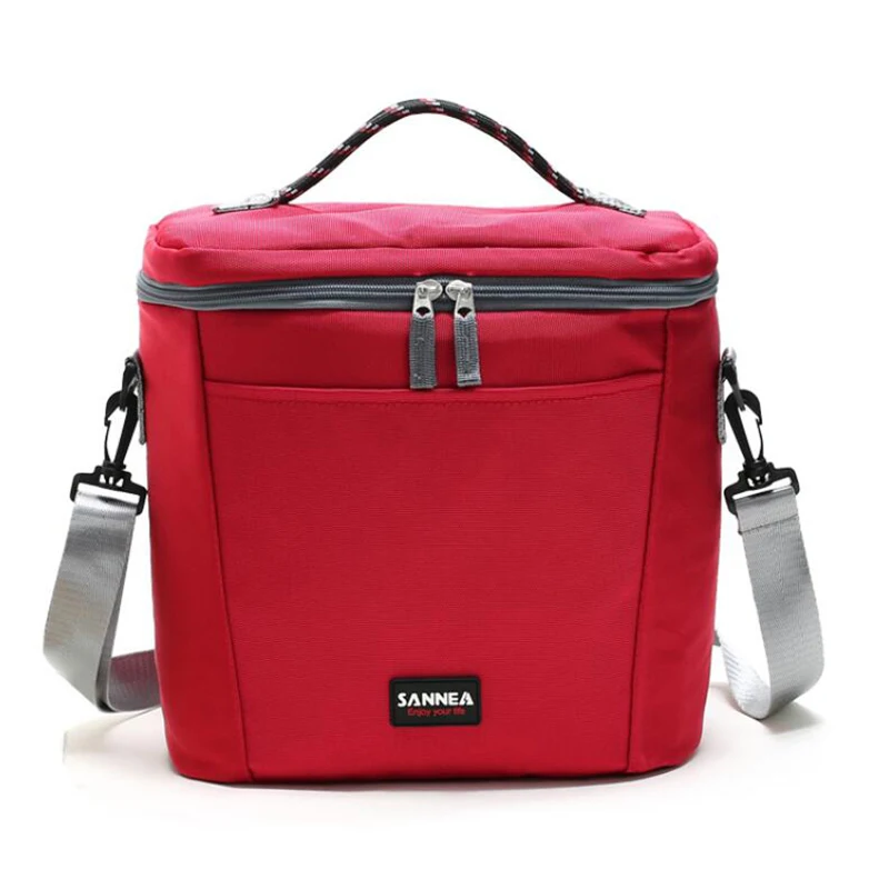 11L insulated thermal cooler lunch box bag for work picnic car ice pack