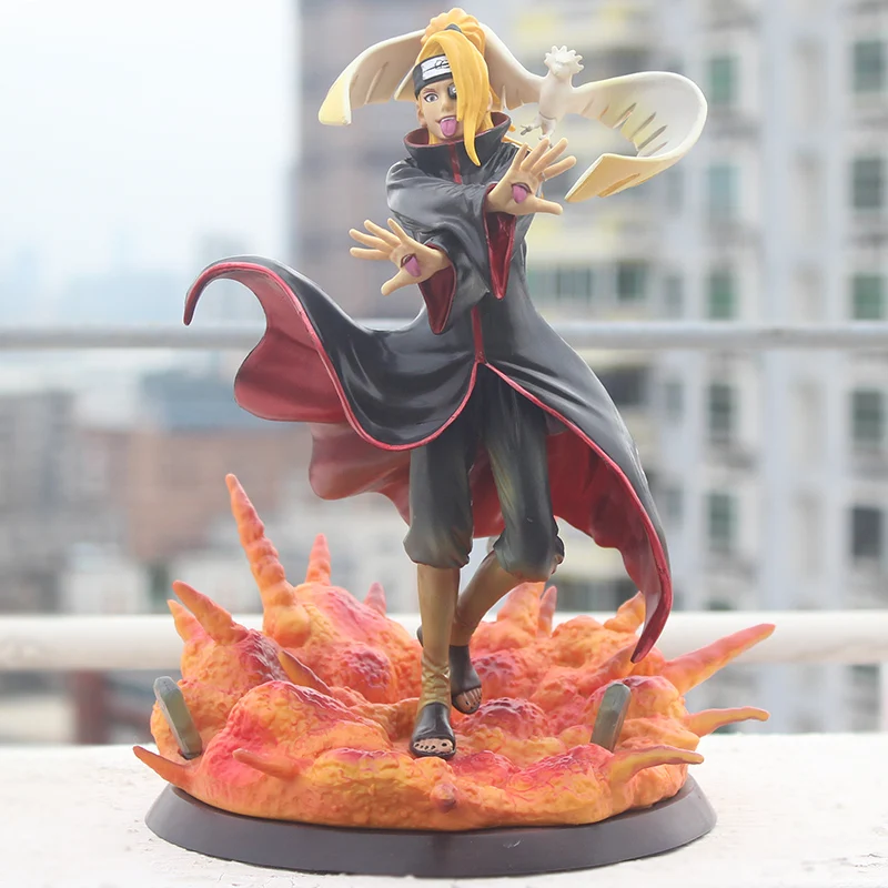 Аниме-фигурка нарутофигурка Akatsukie Gk Статуэтка Deidara Коллекционная модель из ПВХ
