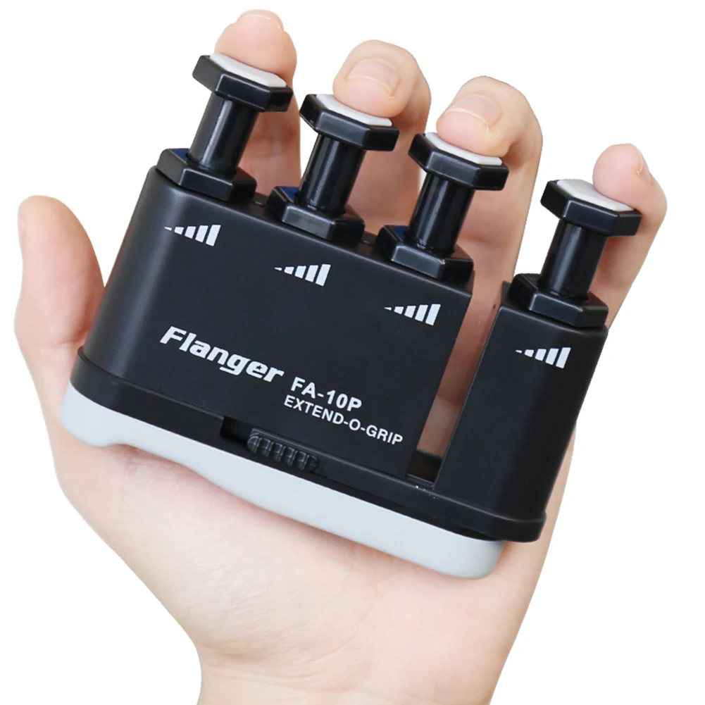 

Guitar Finger Trainer Strengthener Training Device Piano Hand Grip Practice Musical Instrument Guitar Accessories Black