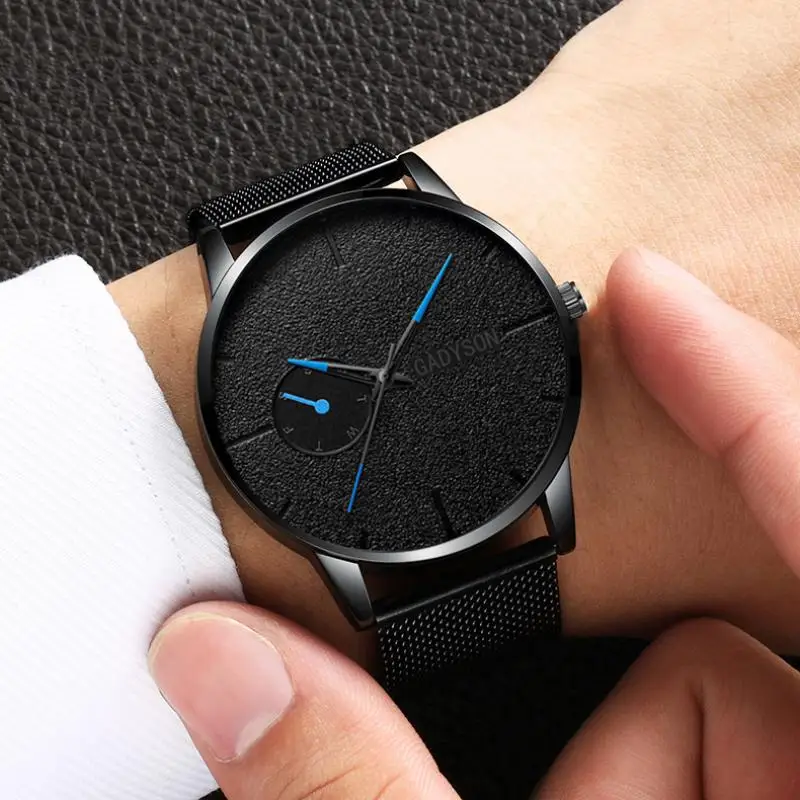 

Waches Men Relogio Masculino Man Watch Luxury Watches Quartz Watch Stainless Steel Simple Dial Casual Bracele Man Watch 2019