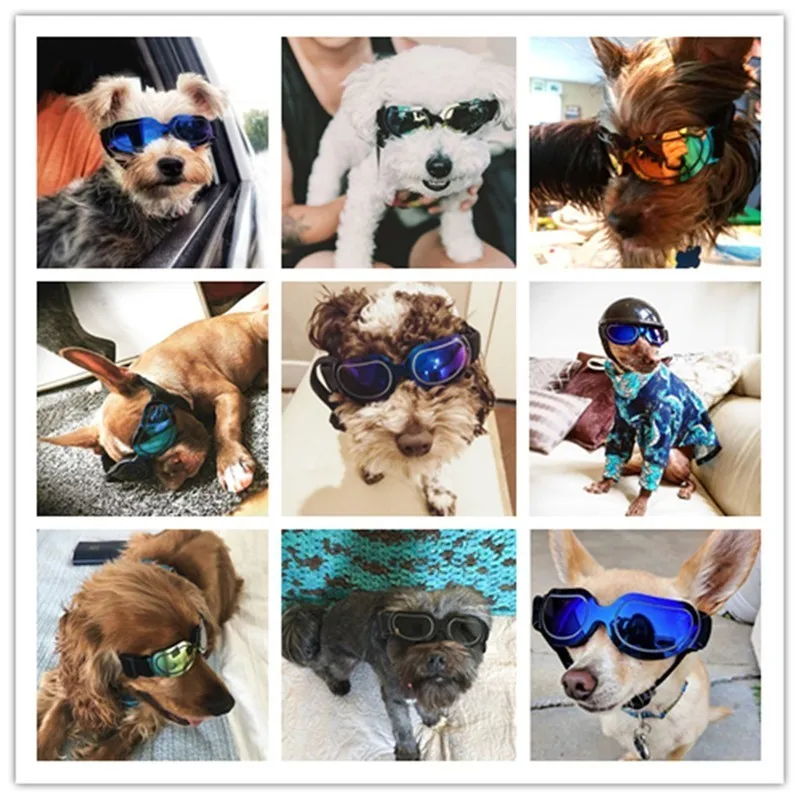 

Dogs Cat Glasses Eye Protection Goggles Pet Accessories Colorful Dog Sunglasses Anti-UV Sun-resistant Eyepiece for Small Medium