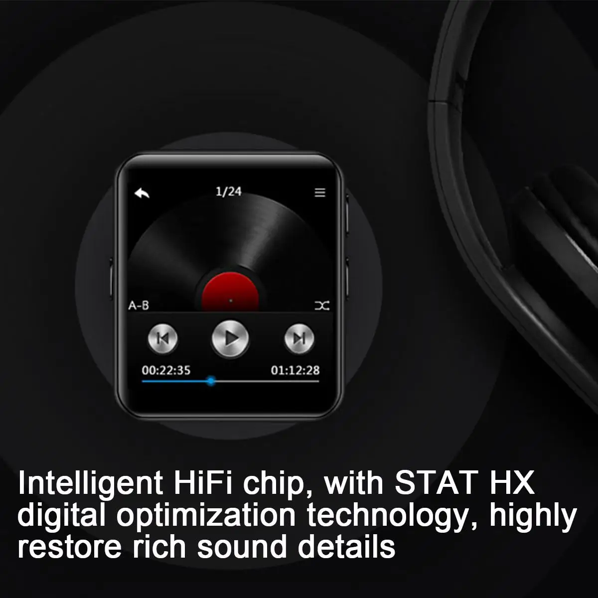 1,54 дюймов MP3 плеер bluetooth Hi-Fi музыкальный плеер полный экран сенсорный мини спортивный портативный Walkman студенческий Vision Lecteur MP3
