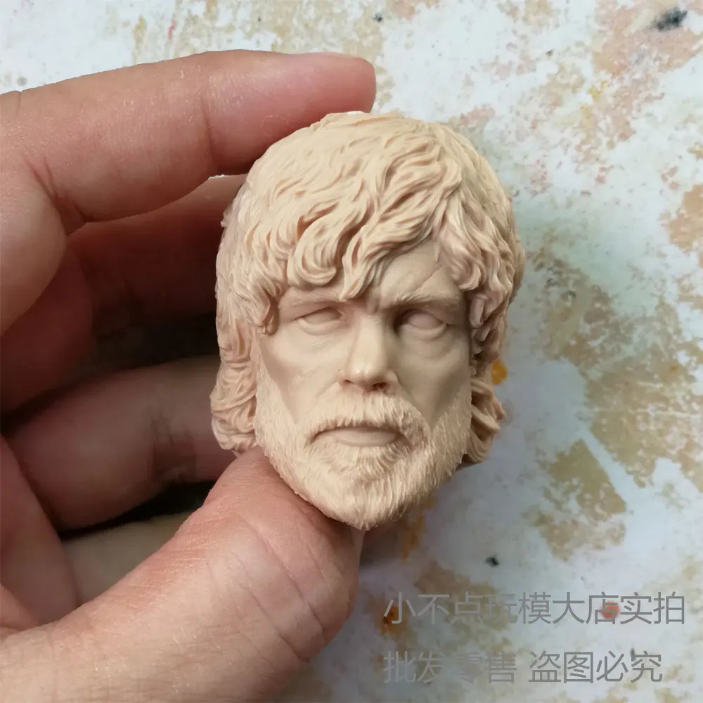 Масштаб 1/6 белая голова лепка Tyrion Lannister Неокрашенная Для 12-дюймового тела фигуры |