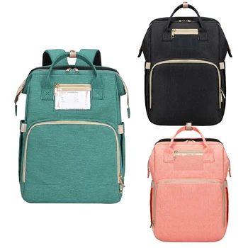 

Mama Backpack Diaper Bag Diaper Changing Portable Foldable Baby