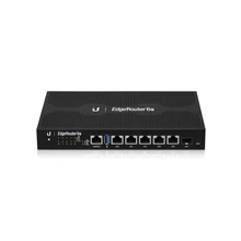 

Ubiquiti EdgeMAX EdgeRouter ER-6P Advanced High performance Enterprise level SFP POE Router 6xGigabit Ethernet RJ45 ports