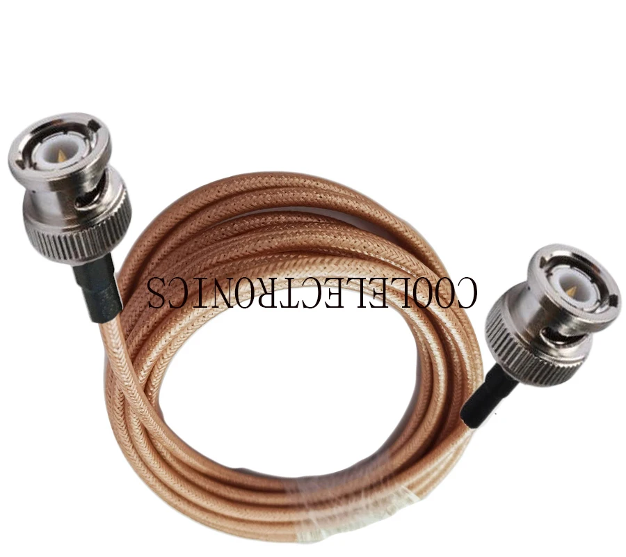 RG400 Silver Plated BNC MALE PLUG to BNC MALE Coaxial RF Pigtail Cable from USA 