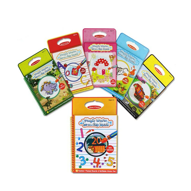 

Magic Water Explicit Sketchpad Children Water Drawing Book Water Explicit Drawing Board Water Graffiti Environmental Protection