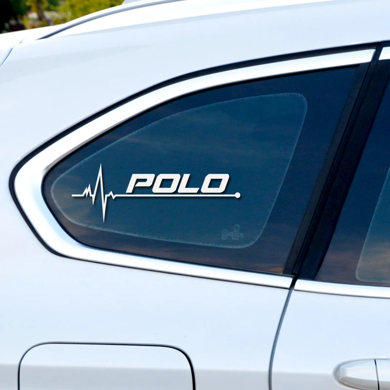1 шт. Автомобильная Спортивная наклейка для Volkswagen POLO SCIROCCO CADDY BEETLE автомобильные наклейки аксессуары