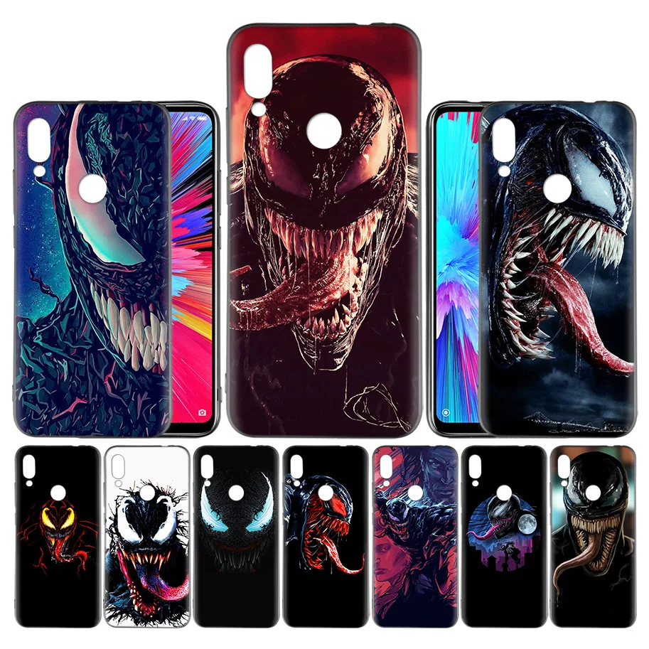 

Coque Case for Xiaomi Mi 9 9T A3 Lite Redmi Note 7 K20 CC9e 6 5 7A 6A F1 Pro Cover Phone Bags Shell Marvel movie Venom