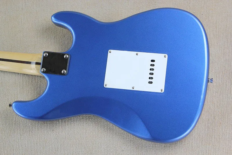 Custom Shop зеленая электрогитара с 3 звукоснимателями Левша гитара@ 31