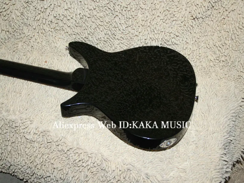 Черный 3 звукоснимателя электрогитара с bigbys OEM Китай гитары высокого качества