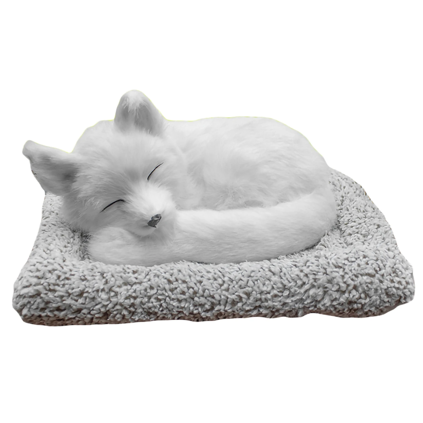 Car Air Purifier Lifelike Sleeping Animals Plush Toy Air Freshener Odor