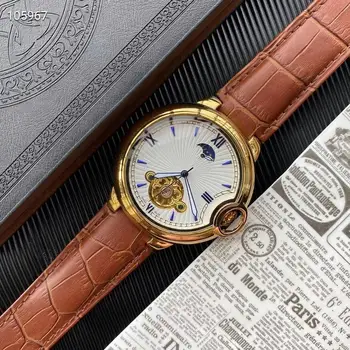 

classic Automatic mechanical watches Vangeer ctr Luxury top brand same watch Men's ballon bleu wristwacth High-end gifts 105967