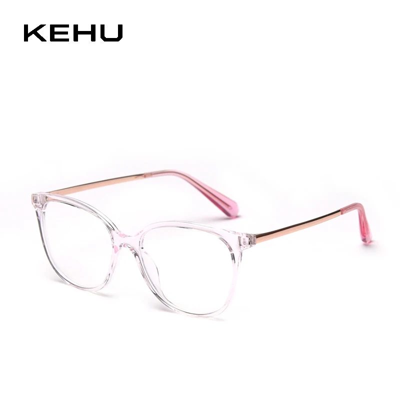KEHU TR90, ультралегкие очки, оправа для женщин, фирменный дизайн, винтажные круглые очки для девушек, стиль, синие, розовые, черные очки KD59