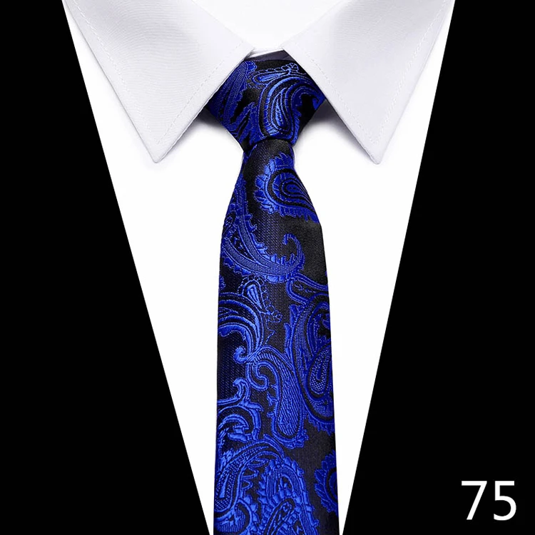 Новый Официальный классический галстук 7,5 см шелковые галстуки в клетку для мужчин 67 стилей Слика галстук синий мужской галстук для