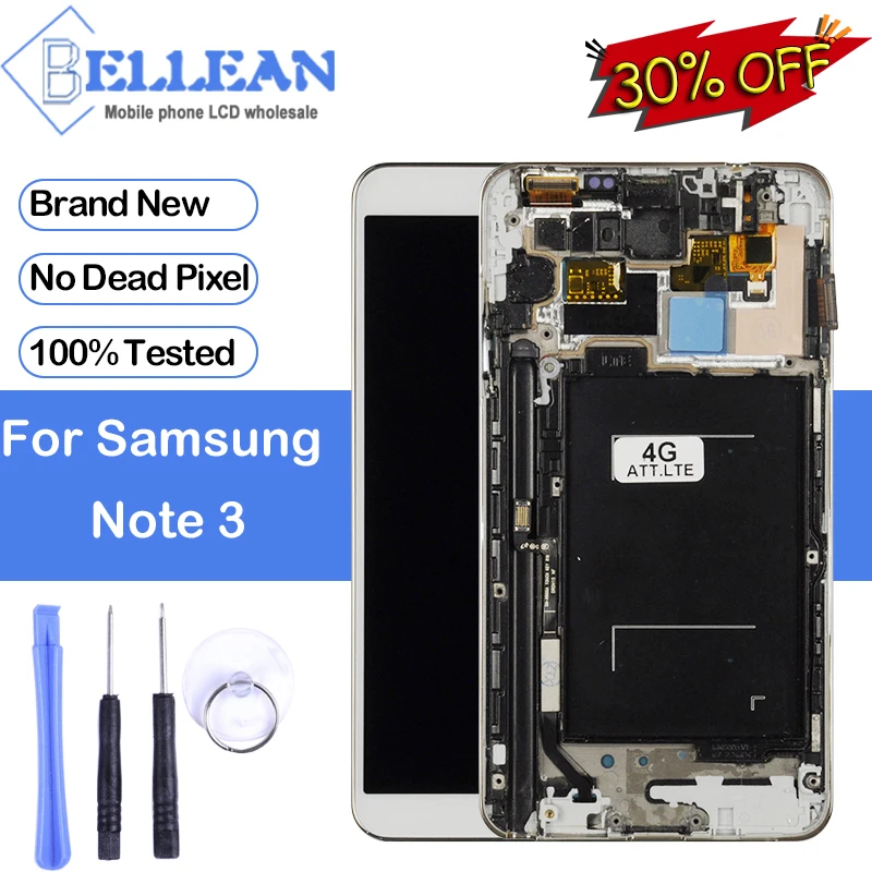 

Dinamico Discount 3G/4G LTE N9000 LCD For Samsung Galaxy Note 3 Lcd N9005 Display With Touch Screen Digitizer Assembly