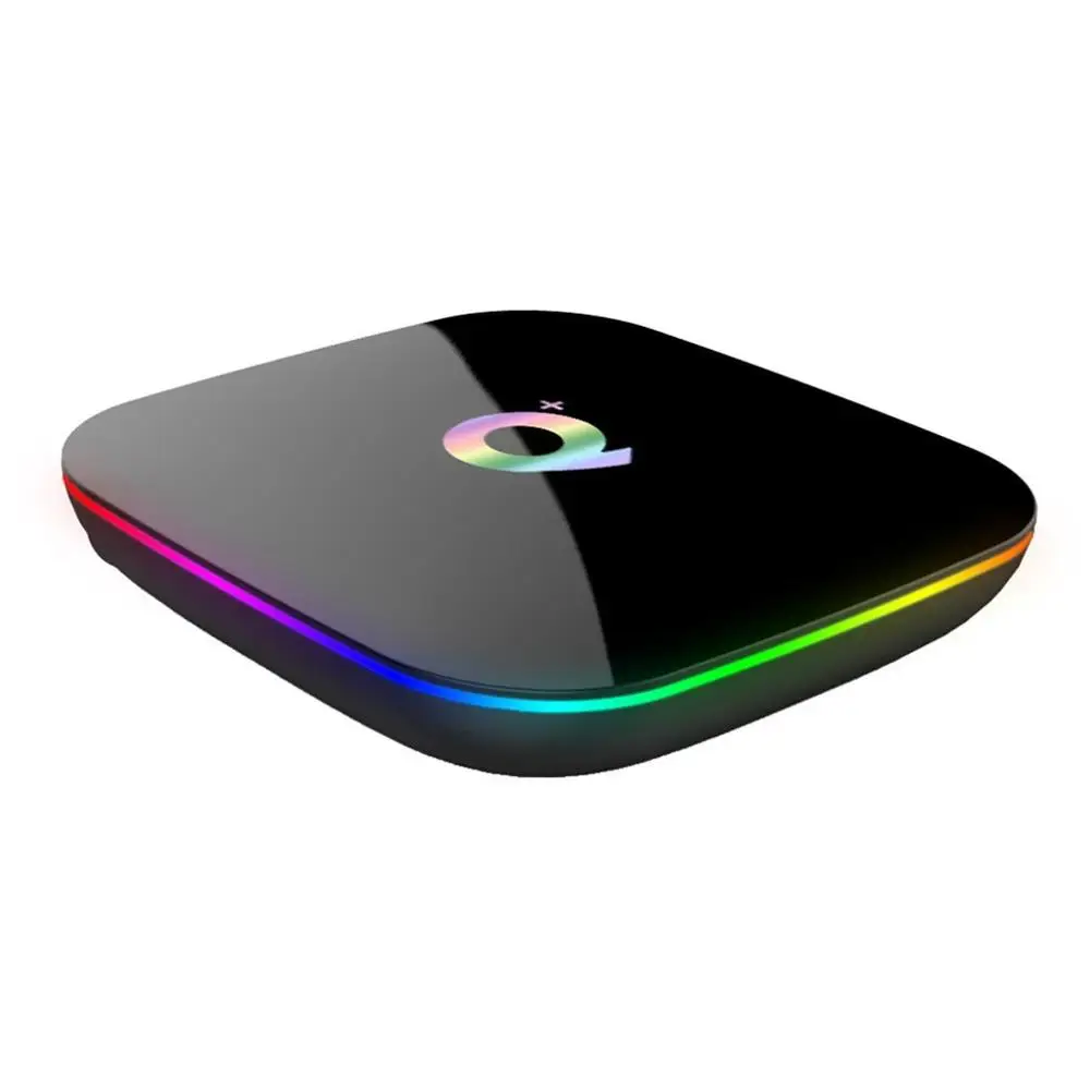 Superview Q-BOX Q+ Q Plus 4 Гб Amlogic Android 9,0 wifi Smart tv BOX высокой четкости смарт-медиаплеер