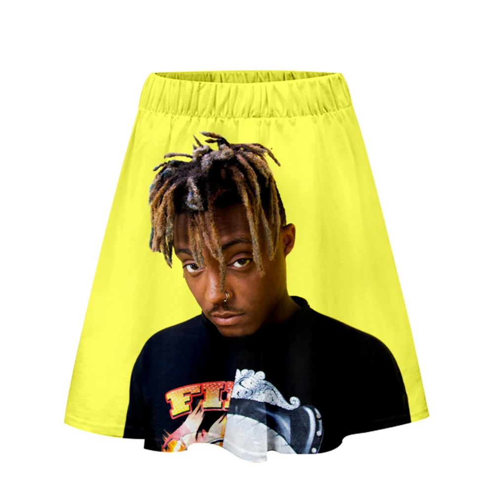 Женская юбка Juice Wrld, модная, Harajuku K pop, уличная одежда, короткие юбки,, для девушек, повседневная, модная, летняя, для отдыха, стиль