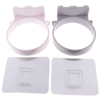 

Bathroom Shelf Storage Hairdryer Holder Rack Organizer Home Bathroom Storage Racks High Quality Wall-mounted Dryer Holder