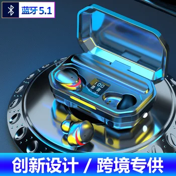

Illicit Model New Products M15 Bluetooth Earphones F6 Trumpet Touch Control Digital Display TWS Bluetooth Wireless Earphone