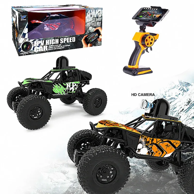 

New Fashion Rc Remote Control Cars With FPV Camera HD 720P WiFi Electric Car For Adults Kids Gifts
