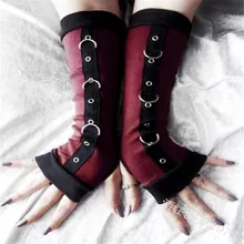 Стильные рукава в стиле панк, модные, новые, сшитые, цветные, Ретро стиль, для мужчин и женщин, для отдыха, теплые, весна-осень, высокое качество, нарукавники