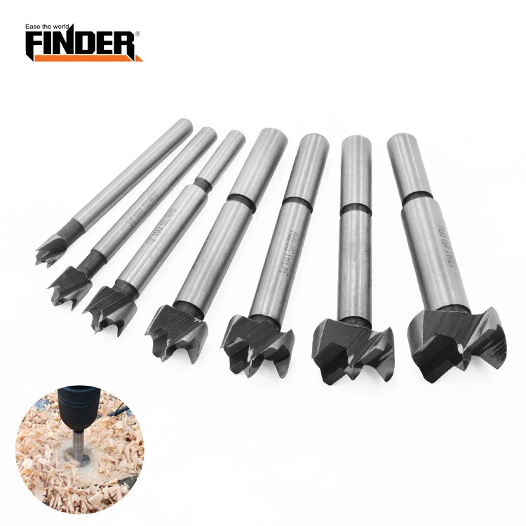  5/7pcs Forstner Drill Bit Set Woodworking Carbide Tips Hole Saw Wood Drilling Fits Drill Press Hing