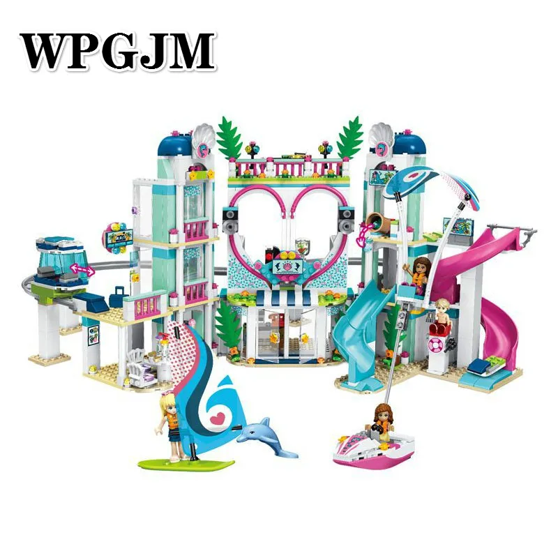 

Princess Castle Building Block Bricks Mermaid Ariel Princess Elsa Anna Cinderella Belle Compatible Legoinglys Friends Girls Toys