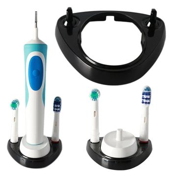 

1 PCS Automatic Charging Dock 2 Toothbrush Head Holders Mount Plastic Electric Brushes Electric Toothbrushes Poketech Stand Tool