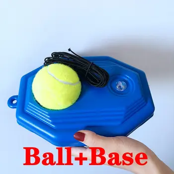 

Heavy Duty Tennis Training Aids Tool With 4M Rope Ball Practice Tennis Sport Self-study Rebound Tennis Partner Sparring Device