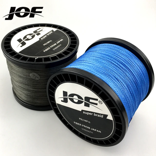 JOF 100m 2.0# 8 Strand Braided Fishing Line Small Diameter PE Fishing String  - Blue