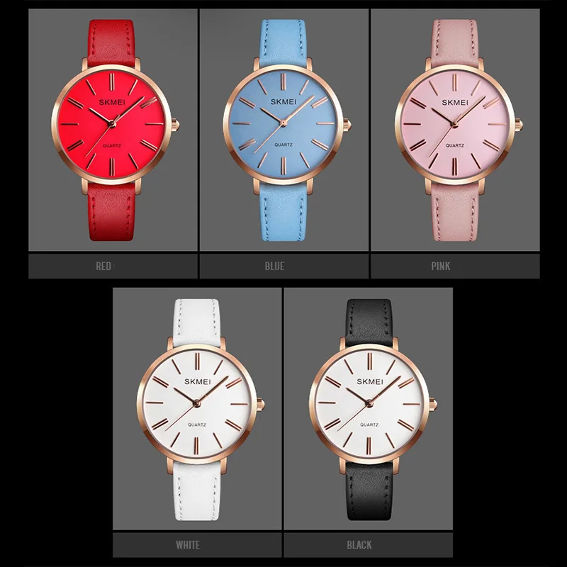 

TurnFinger Simple Women's Quartz Watch Comfortable All-match Leather Strap Waterproof Fashion Luxury Elegant Hot Gifts 2020