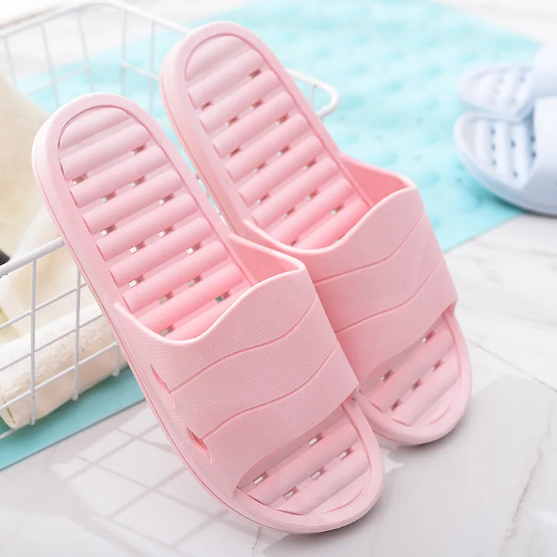 

E913 Household Bathroom Vulnerability Couples Slipper Bathroom Anti-slip Wear-Resistant Vulnerability Quick-Dry Slipper Comforta